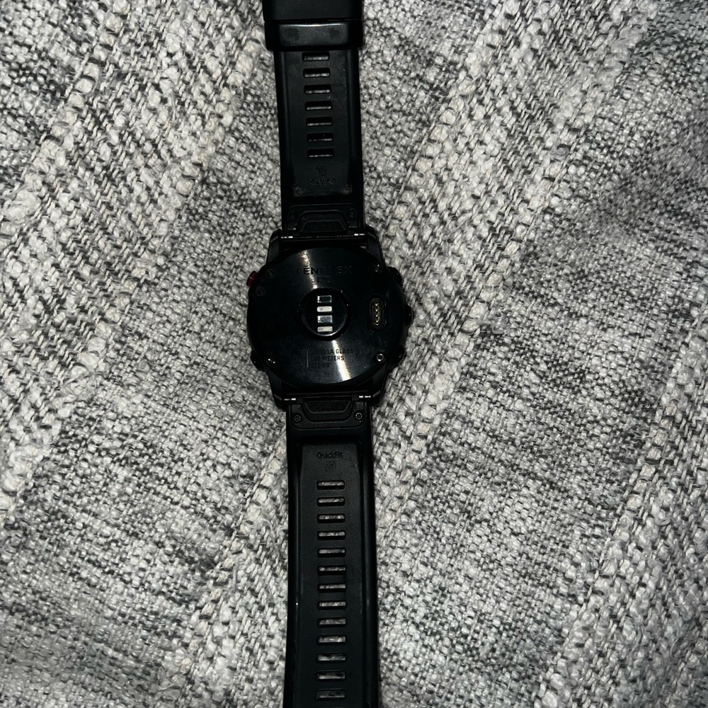Garmin Fenix 6x Pro - Black 43mm face